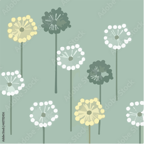 cute simple allium pattern, cartoon, minimal, decorate blankets, carpets, for kids, theme print design 