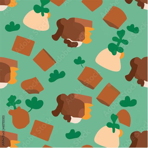 cute simple beef bourguignon pattern, cartoon, minimal, decorate blankets, carpets, for kids, theme print design

