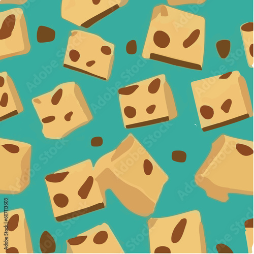 cute simple fudge pattern, cartoon, minimal, decorate blankets, carpets, for kids, theme print design

