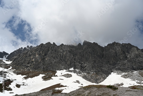 landscape with clouds