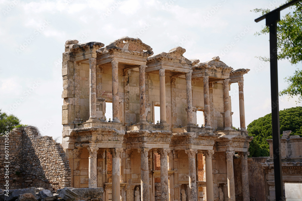 ruins of ancient library of Ephesus