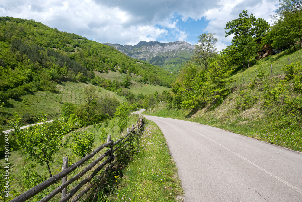 Iskar River Gorge near village of Ochindol, Bulgaria