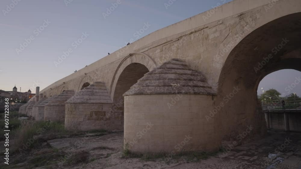 Roman Bridge of Córdoba across the Guadalquivir river Cordoba, Spain Roman Bridge of Córdoba across the Guadalquivir river Cordoba, Spain