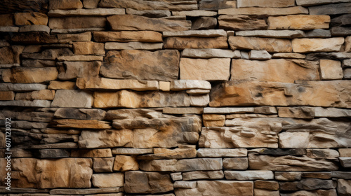 Stone texture background. AI generated.