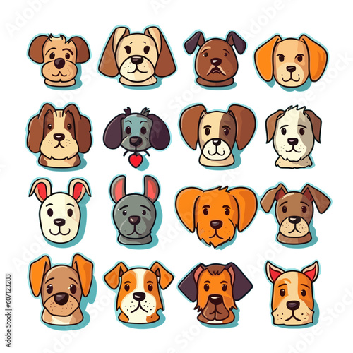 set of dogs style 1