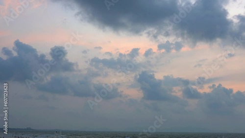 Clouds over the sea at sunset, Vung Tau, Viet Nam