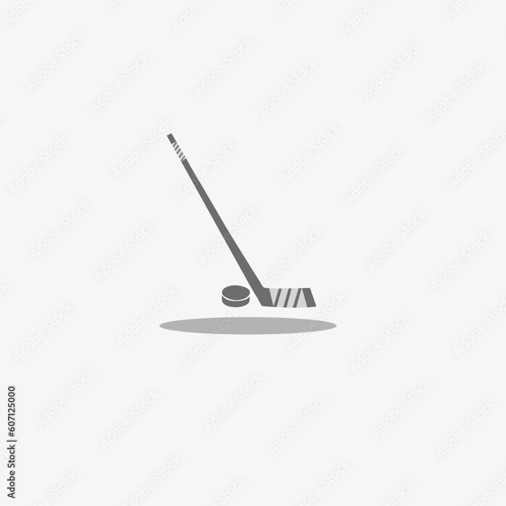Hookey icon vektor design illustration Hookey icon vektor design illustration