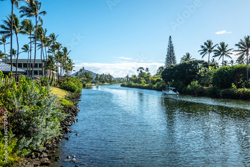 street scenes on island of oahu hawaii photo