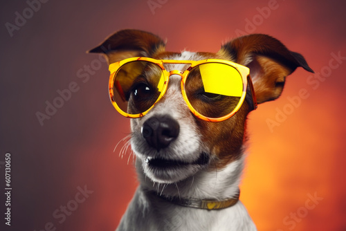 Jack Russell's Shades: Fashionable Dog Eyewear © Rodrigo
