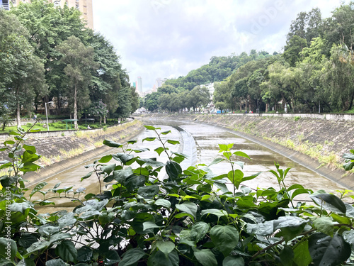 road in the countryside, Tai Po, Hong Kong