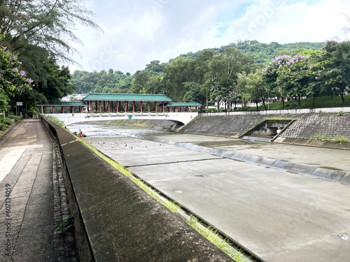 road in the countryside, Tai Po, Hong Kong