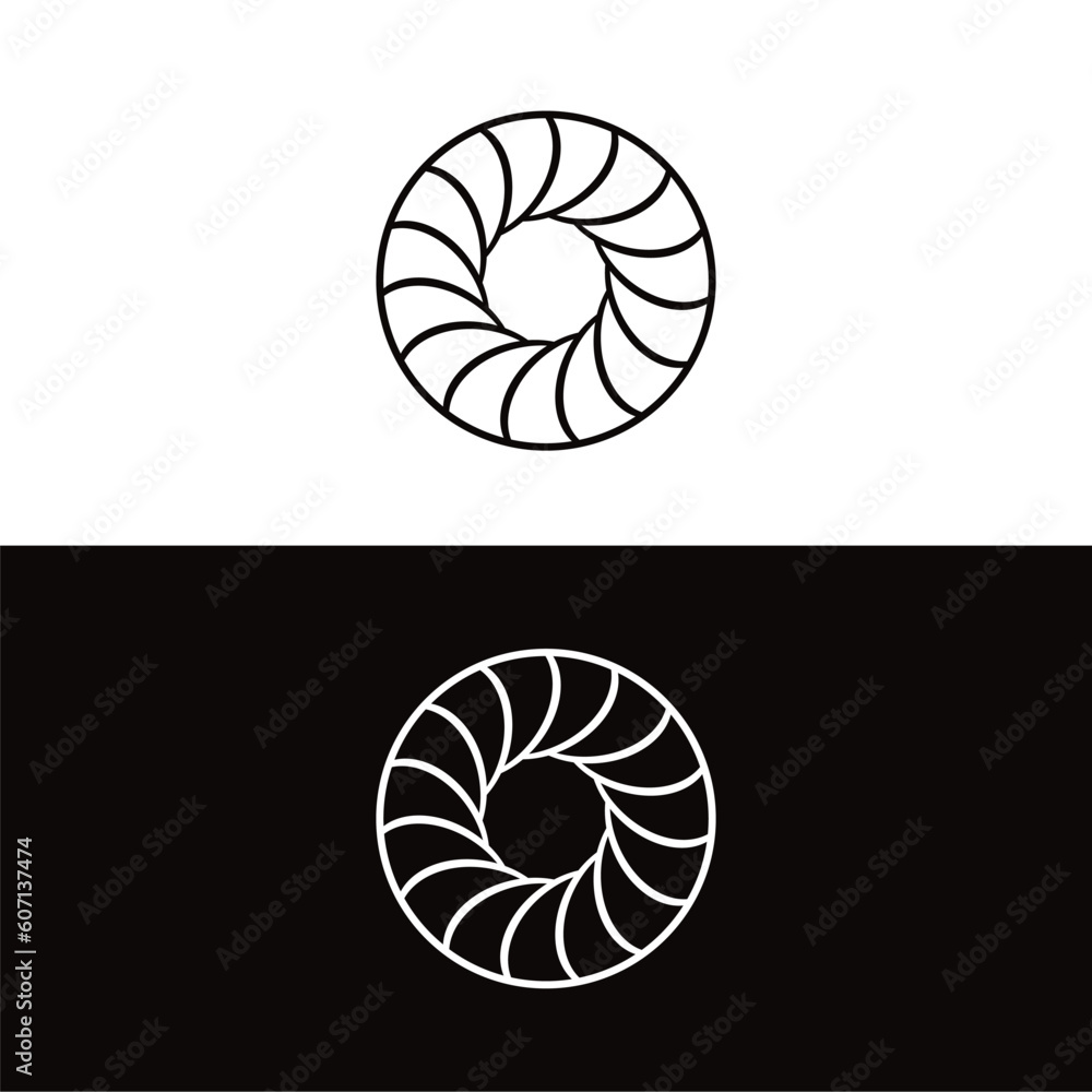 Circle vector logo template design Circle vector logo template design