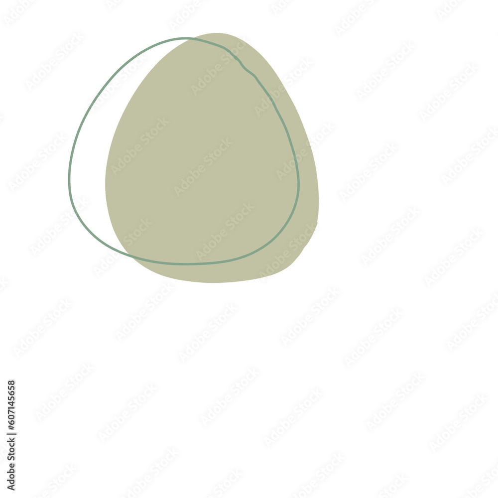 Aesthetic abstract doodle blob decoration Aesthetic abstract doodle blob decoration