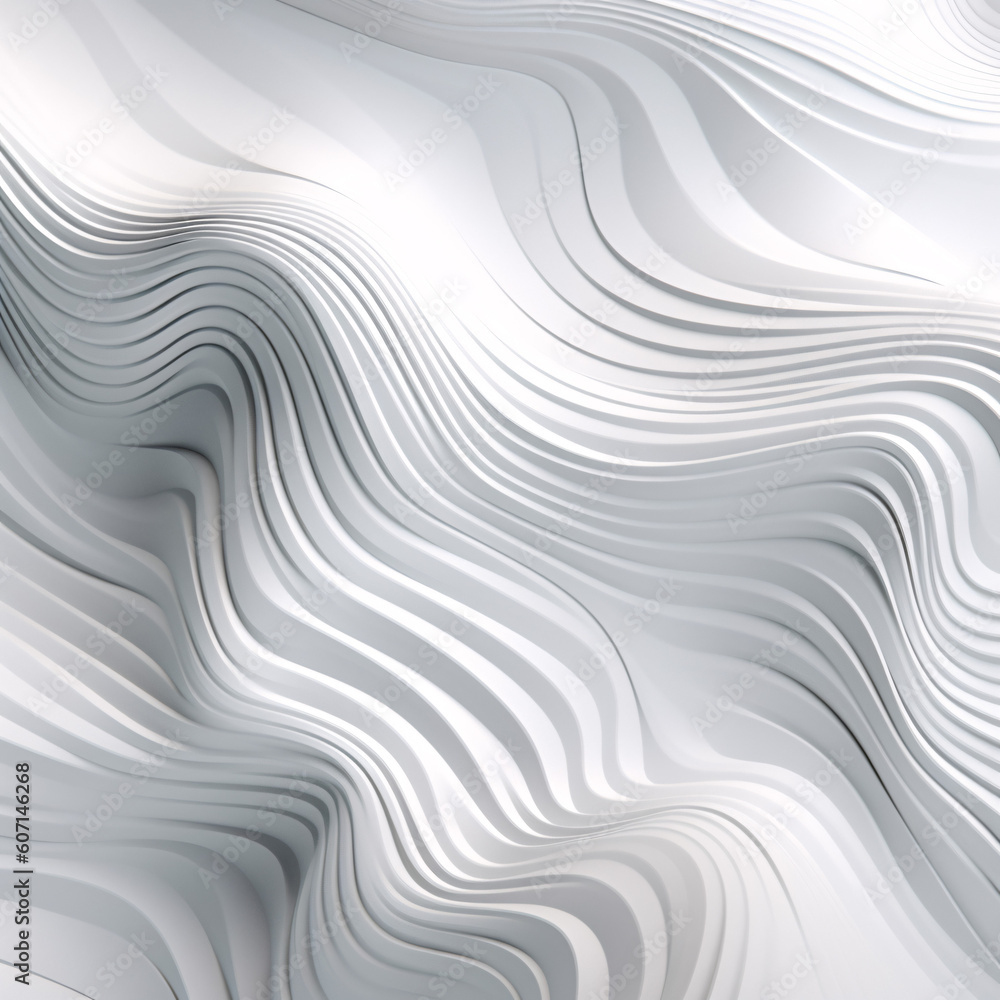 Obraz premium A modern, minimalistic design featuring an abstract wave pattern