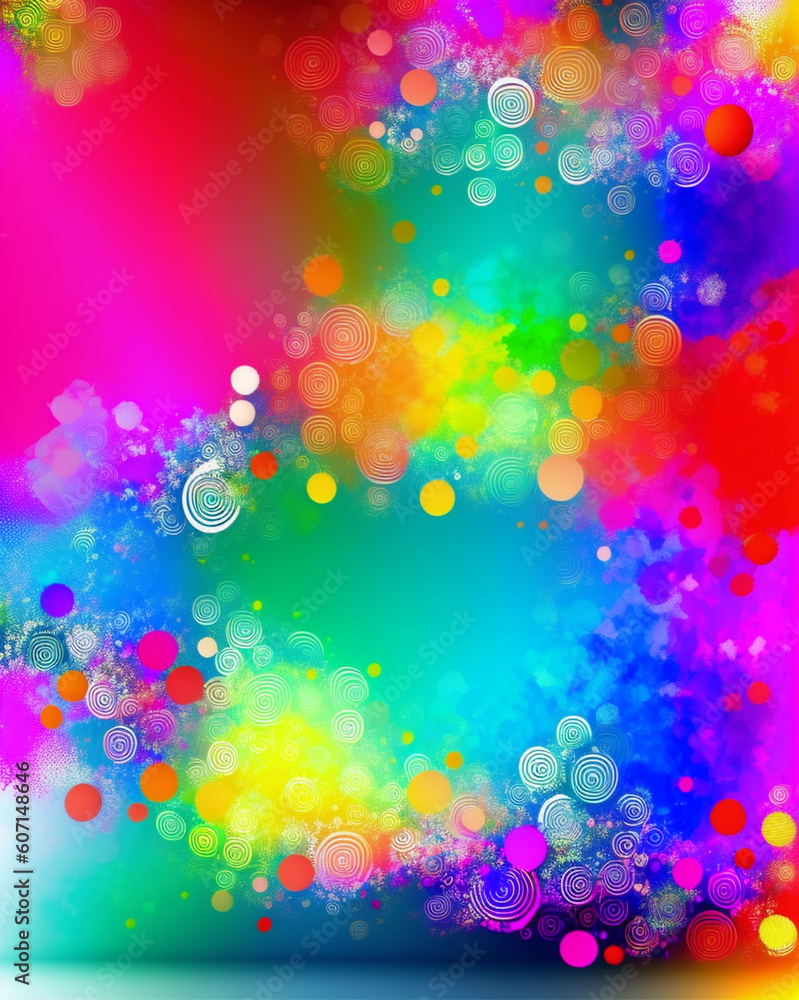 Captivating abstract background with vibrant colors Captivating abstract background with vibrant colors