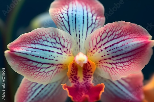 Beautiful bright fresh flower realistic photography realis.Generative AI