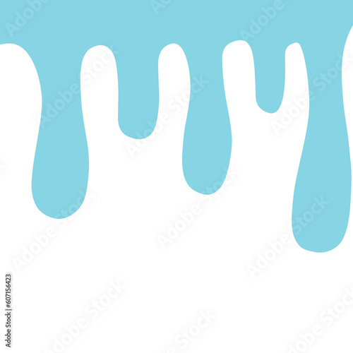 Liquid drip drop illustration