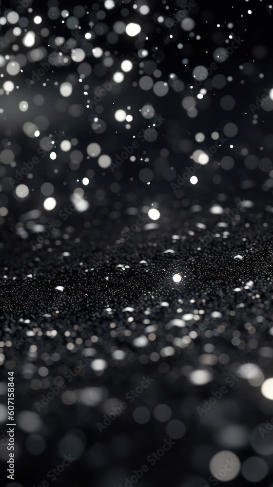 Abstract bokeh lights. Generative AI Abstract bokeh lights. Generative AI