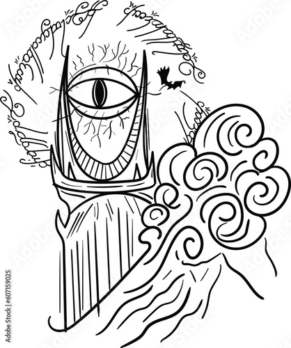 lord ring  dark middle earth