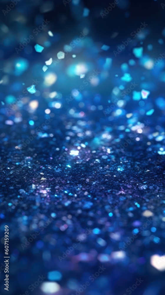 Abstract bokeh lights. Generative AI Abstract bokeh lights. Generative AI