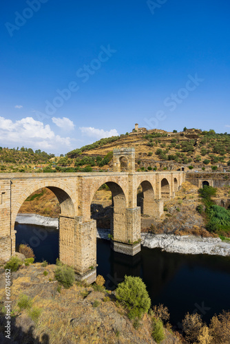 Alcantara bridge (Puente de Alcantara) Roman bridge, Alcantara, Extremadura, Spain