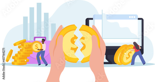 Broken Coin Financial Composition