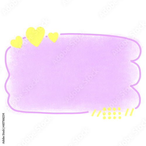Cute chat boxes pastel color 