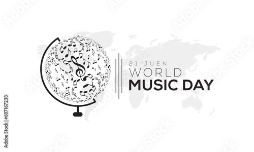 world music day, 21 june world music day, music awareness day, world music day logo