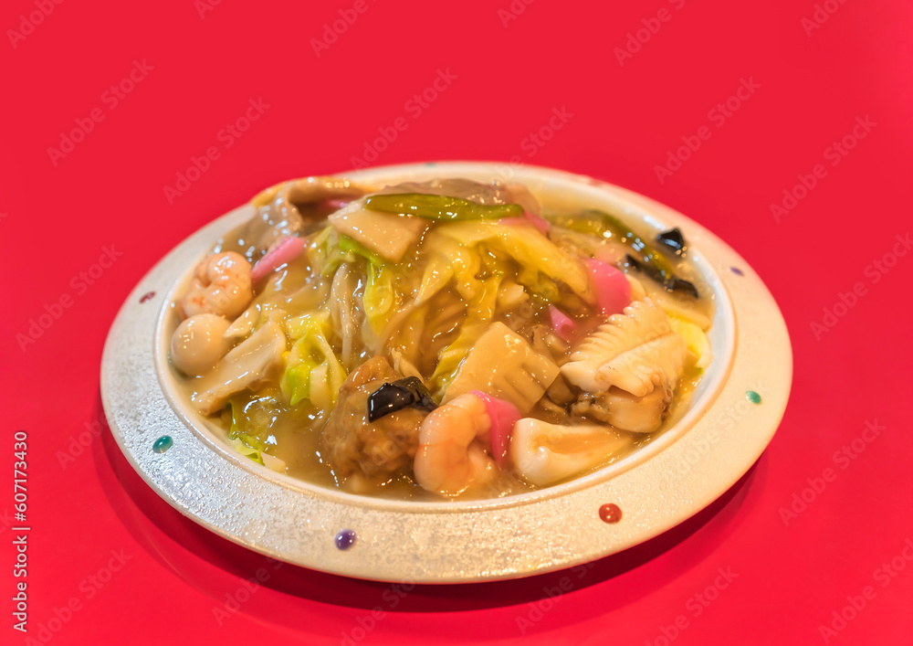 Japanese dish called Chūkadon meaning "Chinese rice bowl" because