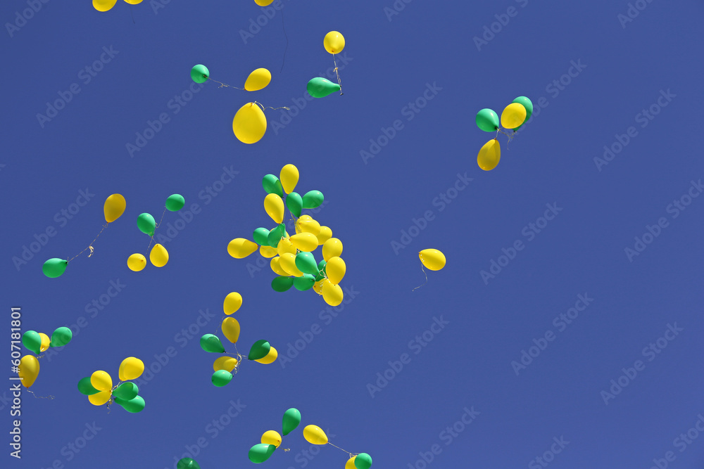 green and yellow brazil celebration green and yellow brazil celebration