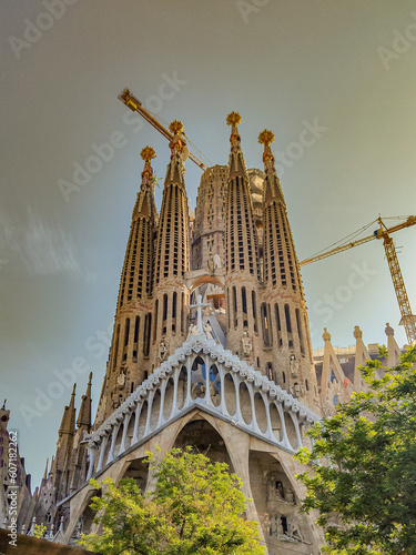 Photography The Sagrada Familia in Barcelona is an awe-inspiring masterpiece, blending intri