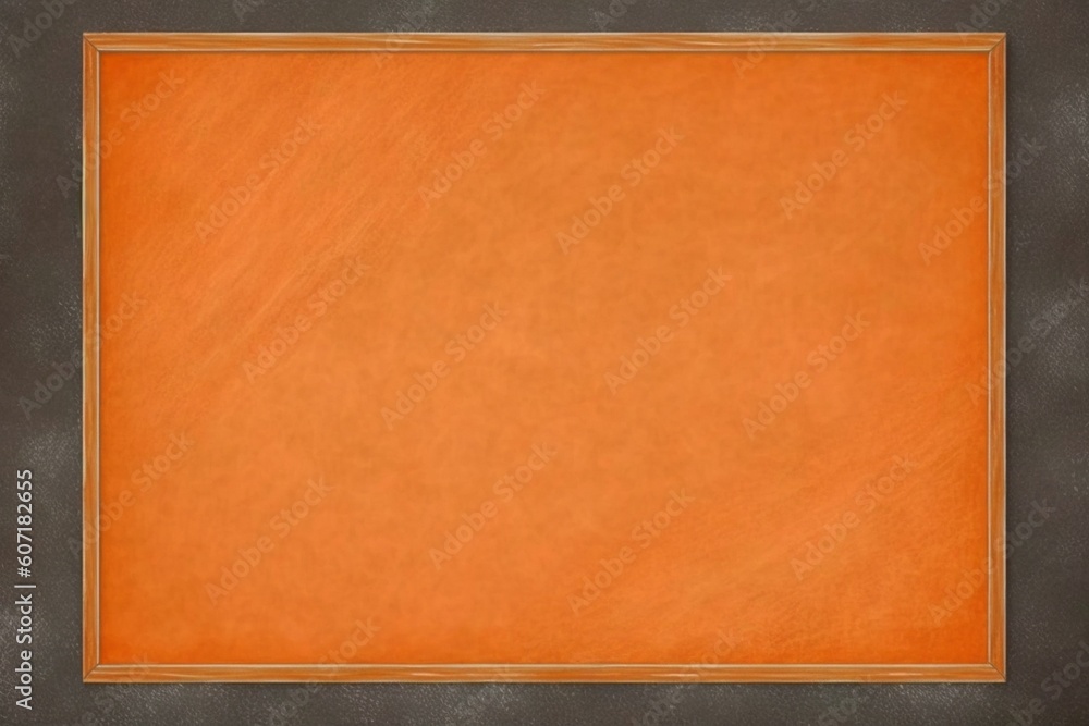 Fototapeta premium Empty picture frame with copy space for quotes, products, photos Generative AI
