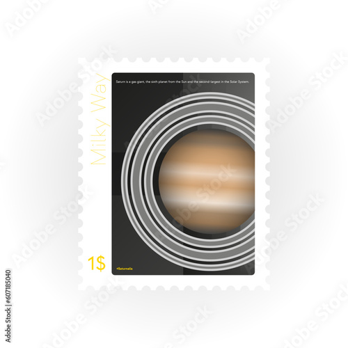 Saturn Stamp (ID: 607185040)