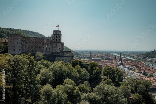 view of the big city