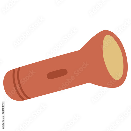 red flashlight
