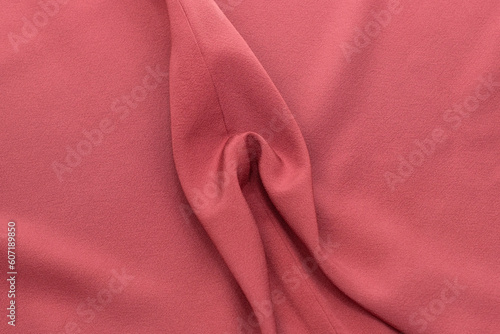Photos Female genital organs, vulva, vagina, delicate pink fabric sculpture,  artistic