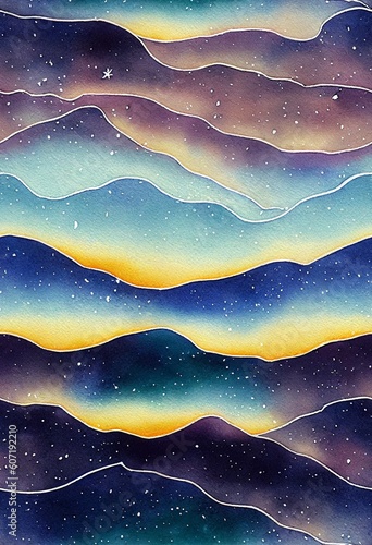 Abstract geometric design wallpaper Generative AI
