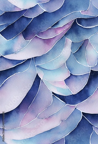 Abstract geometric design wallpaper Generative AI