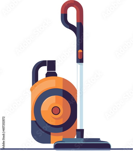 Vacuum cleaner vector illustration.