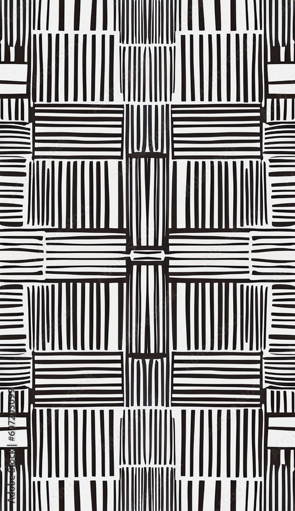 Black and white background with a pattern. Backdrop with lines for design. Black and white background with a pattern. Backdrop with lines for design.