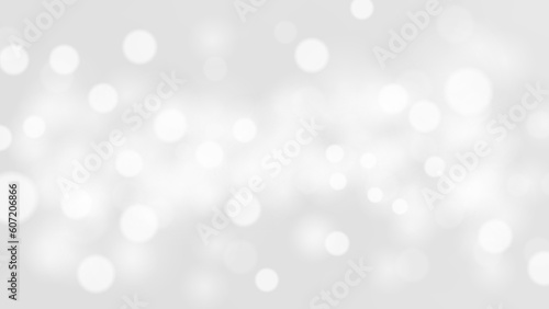 Subtle Gradient white bokeh Soft Light Abstract Background