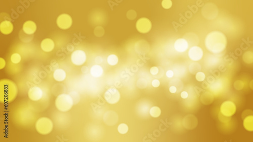 Golden christmas Soft Light Abstract Background