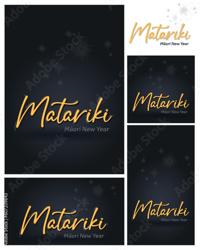NZ Matariki Maori New Year Sign