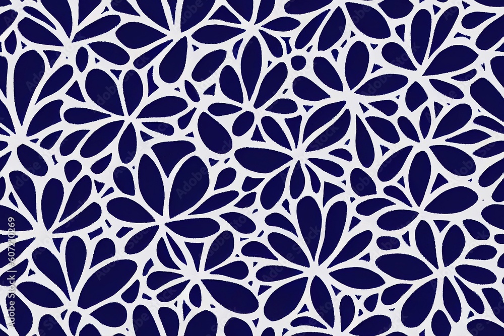 Fototapeta premium Abstract geometric design wallpaper Generative AI