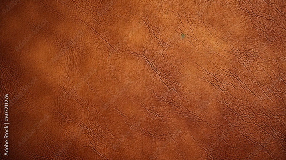 A detailed brown leather texture. Generative AI A detailed brown leather texture. Generative AI
