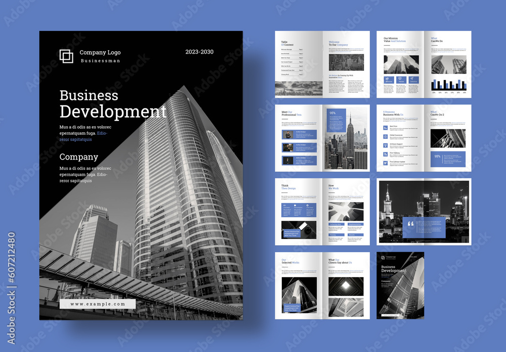 Business Development Stock Template | Adobe Stock