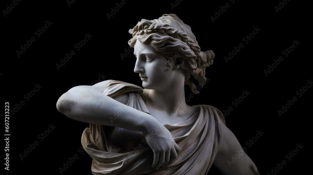 statue of greek woman