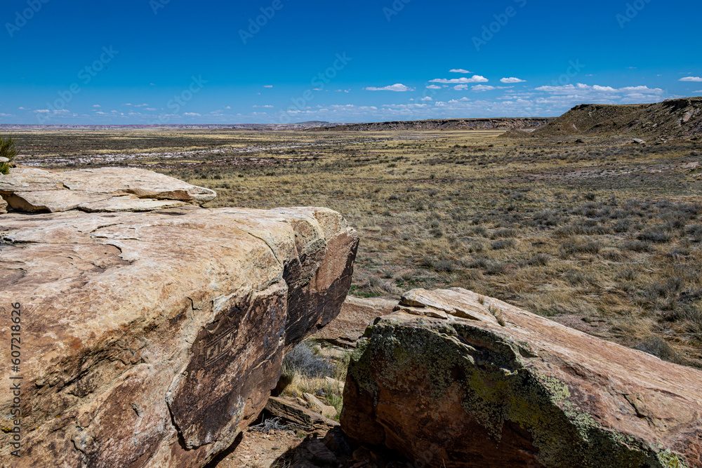 Native American Dwellings in Petrified Forest National Park Native American Dwellings in Petrified Forest National Park