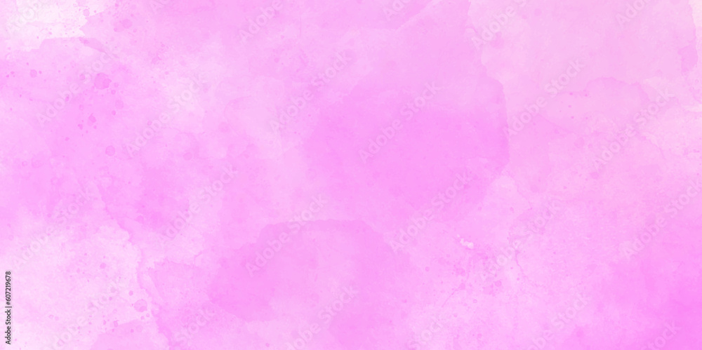 Pink watercolor background abstract watercolor background with watercolor splashes. Abstract seamless pink watercolor texture background. pink sky and watercolor background with abstract cloudy sky.