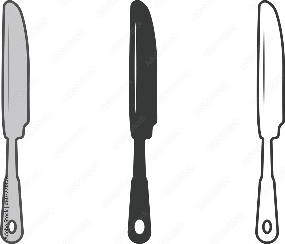 Cutlery Knife Vector, Knife Vector, Restaurant Equipment, Cutlery Silhouette, Knife Clip Art Cutlery Knife Vector, Knife Vector, Restaurant Equipment, Cutlery Silhouette, Knife Clip Art